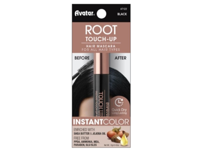Avatar Root Touch - Up Hair Mascara Black #7122
