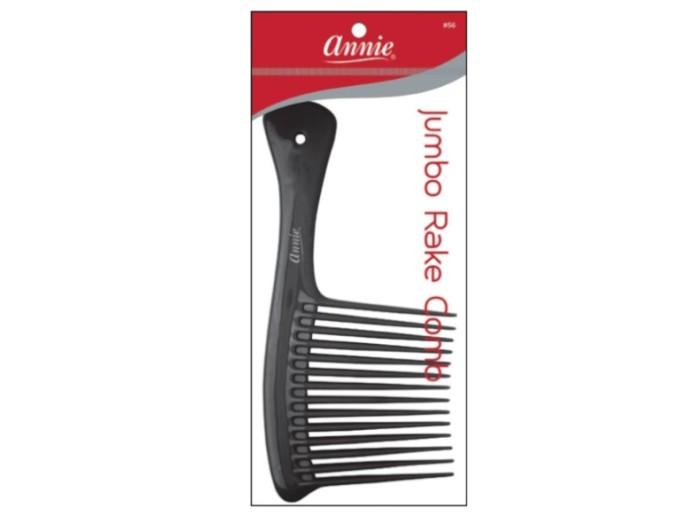 Annie Jumbo Rake Comb Black