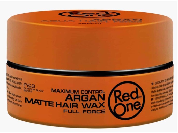 Red One Matte Hair Wax Argan 150ml