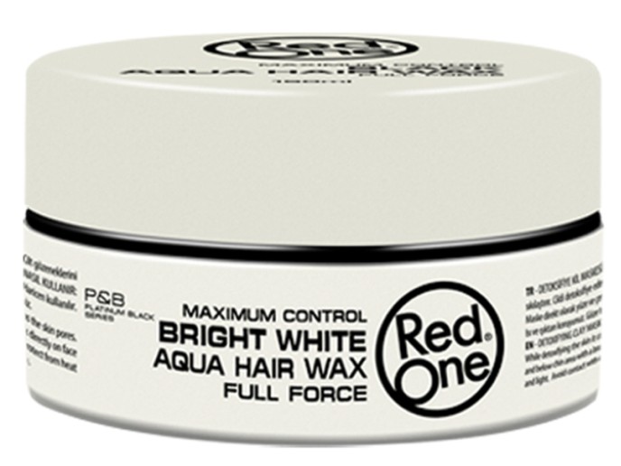 Red One Aqua Hair Wax White 150ml