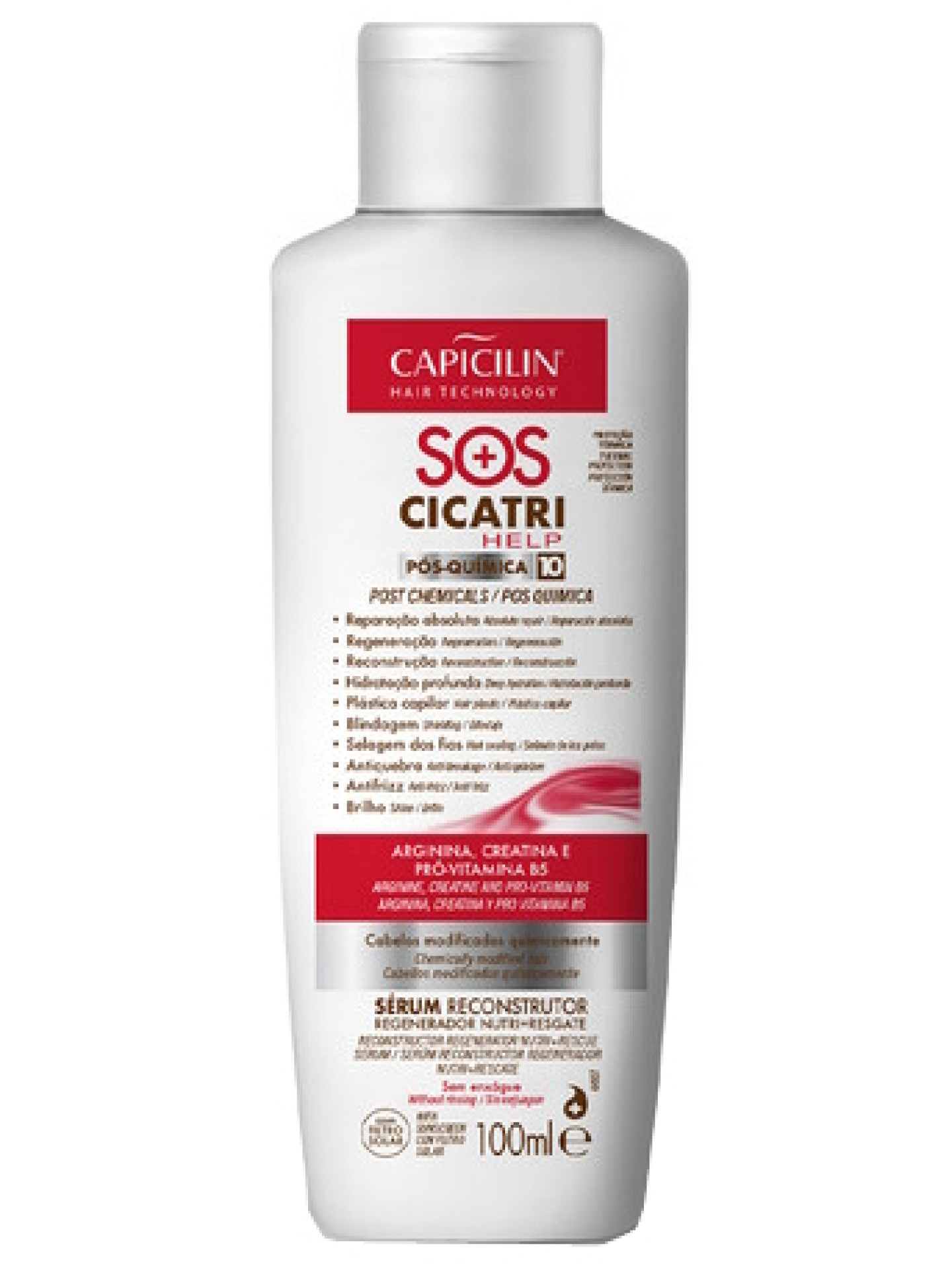 Capicilin SOS Cicatrihelp Sérum Reconstrutor 100ml