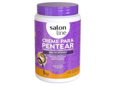 Salon Line Creme Pentear Brilho Intenso 1Kg - Image product