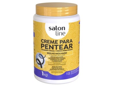 Salon Line Creme Pentear Brilho Molhado 1Kg - Image product
