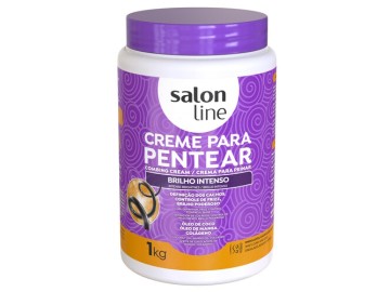 Salon Line Creme Pentear Brilho Intenso 1Kg