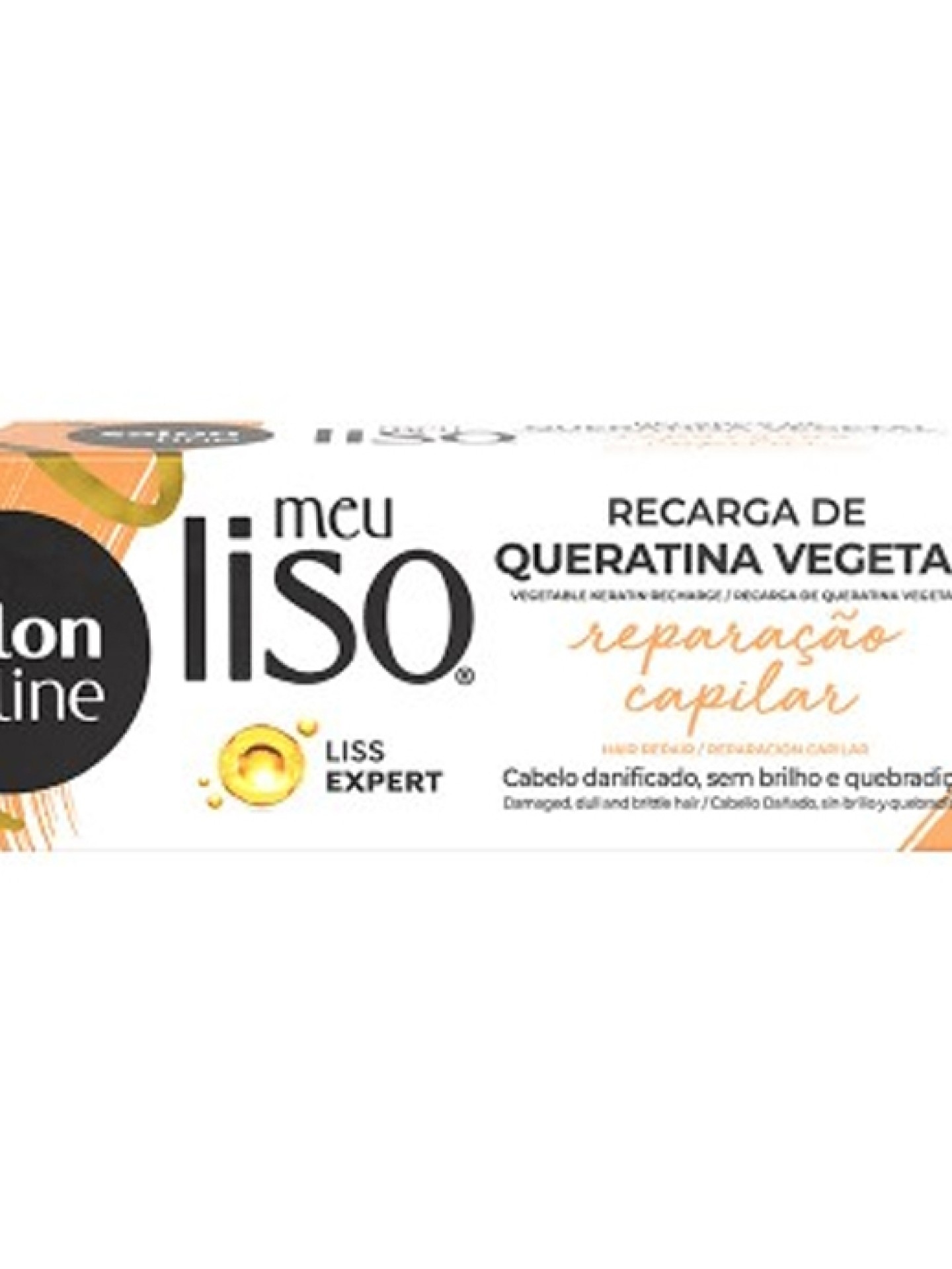 Salon Line Recarga de Quertatina Vegetal 2x40g