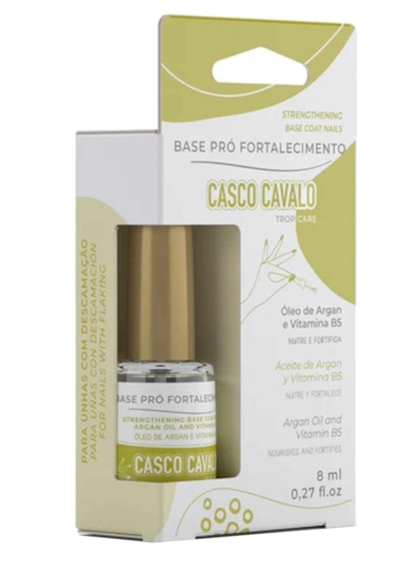 Base Pró-Fortalecimento Argan e Vitamina B5 8ml
