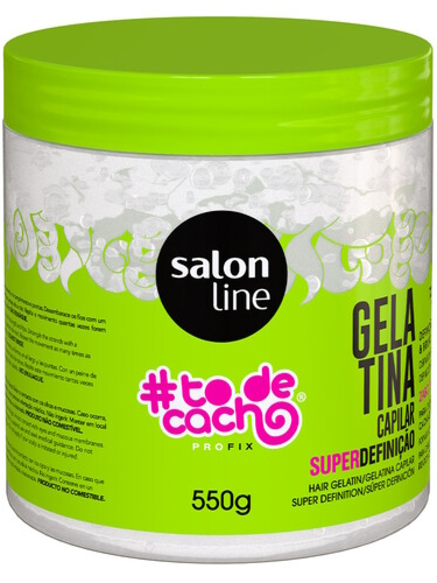 Salon Line Gelatina Super Definição 550g