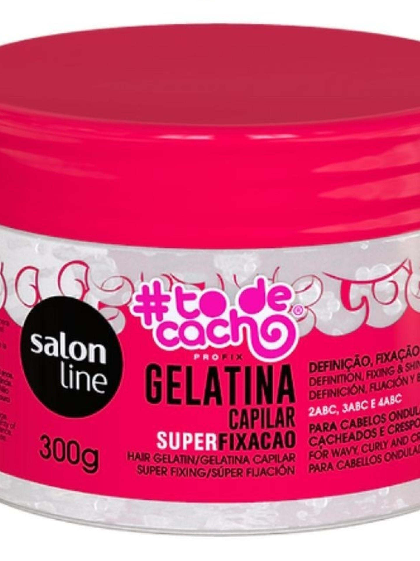 Salon Line Gelatina Super Fixação 300g