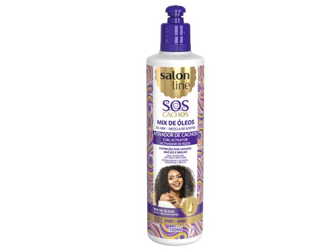 Salon Line Ativador de Cachos Mix de �leos 300ml