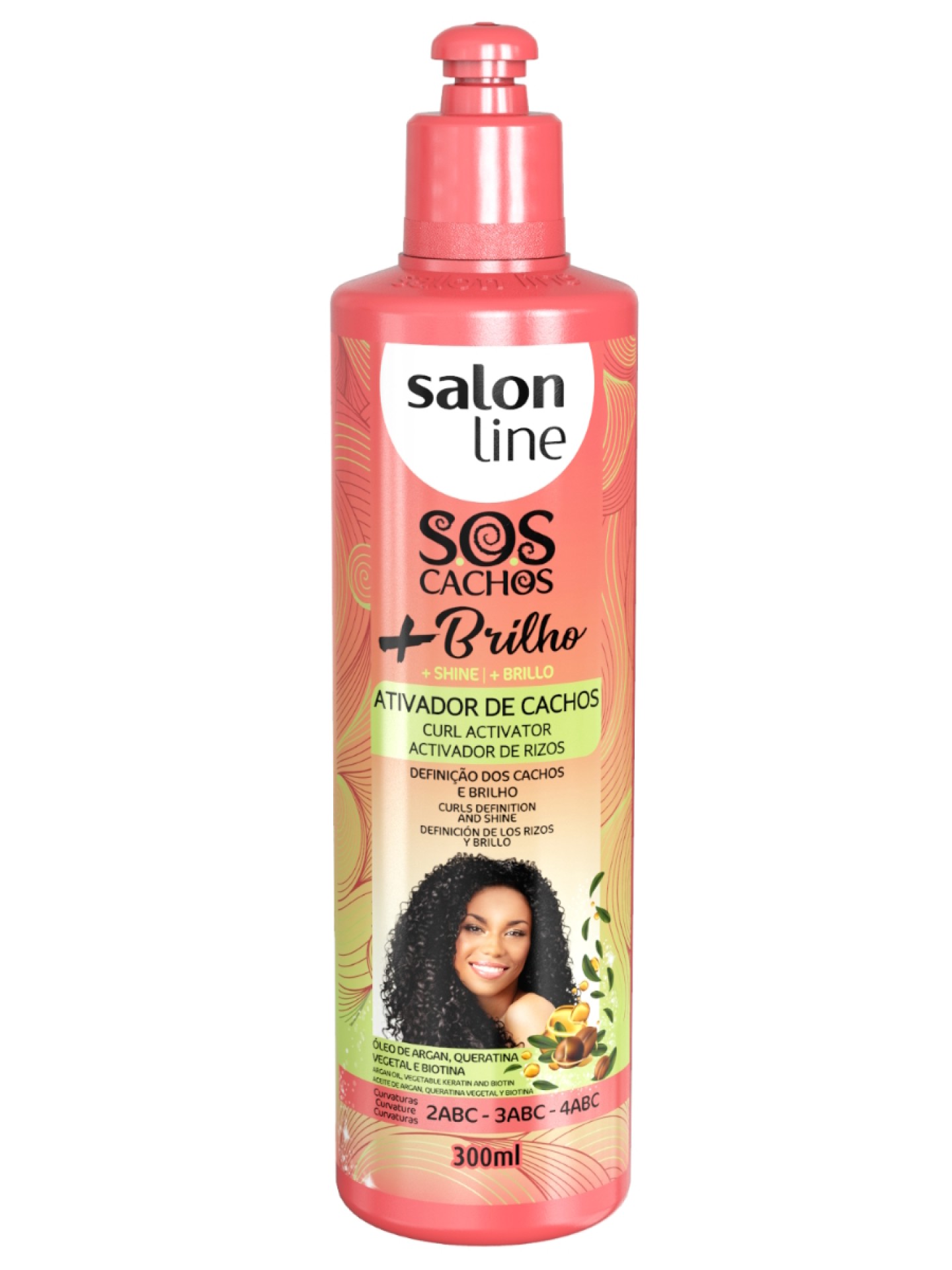Salon Line Ativador de Cachos +Brilho 300ml