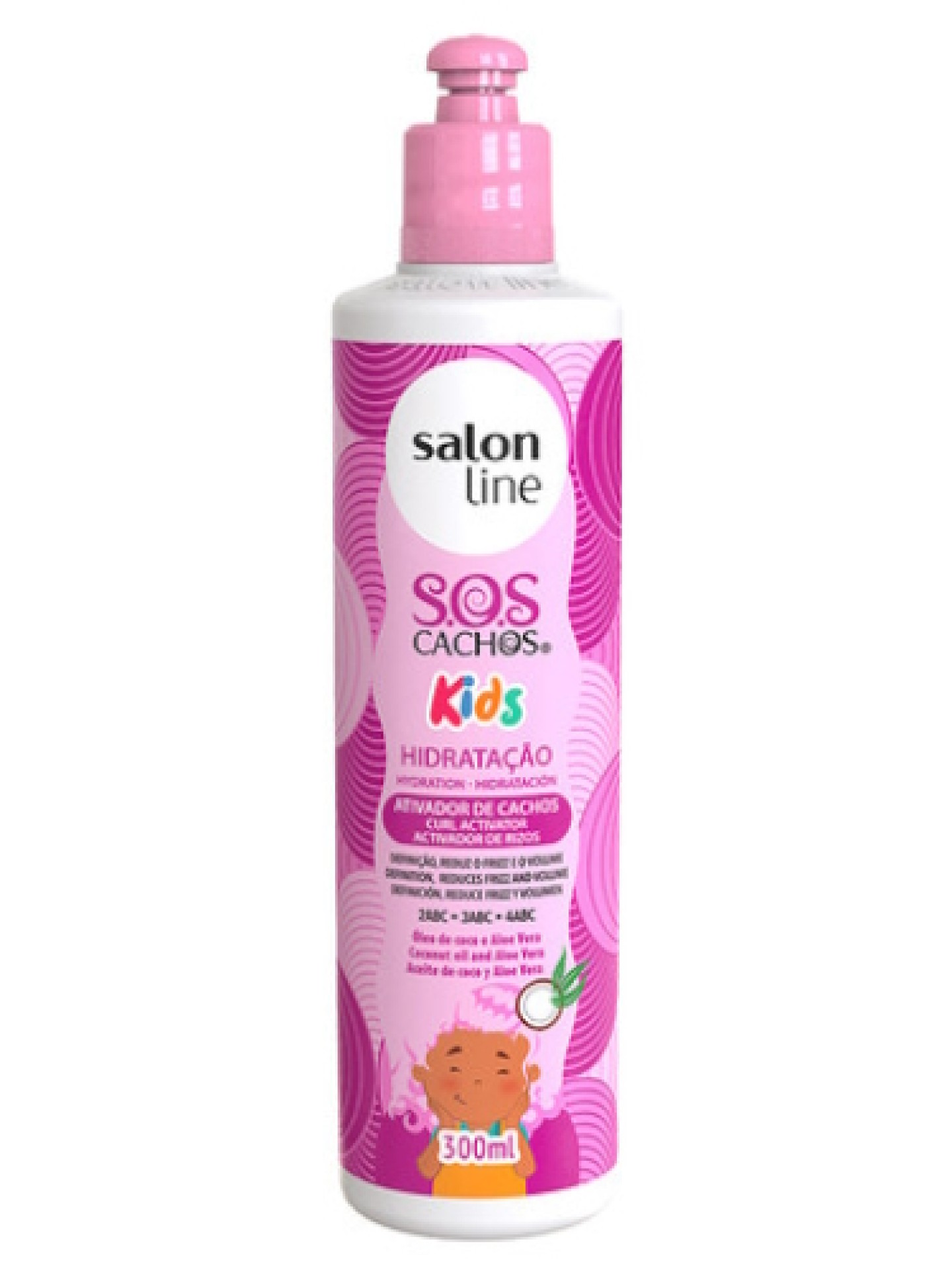 Salon Line Ativador de Cachos Kids Hidratação 300ml