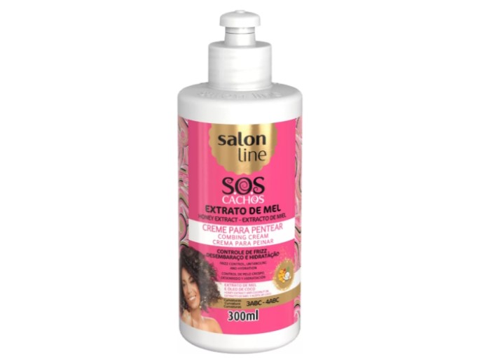 Salon Line Creme P/ Pentear Extrato de Mel 300ml