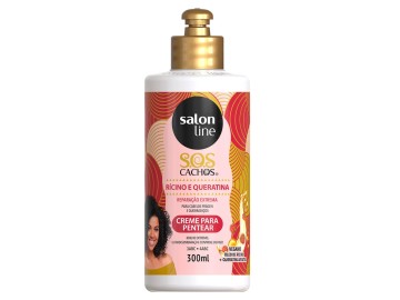Salon Line Creme de Pentear R�cino e Queratina 300ml