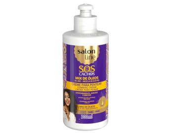Salon Line Creme P/ Pentear Mix de �leos 300ml