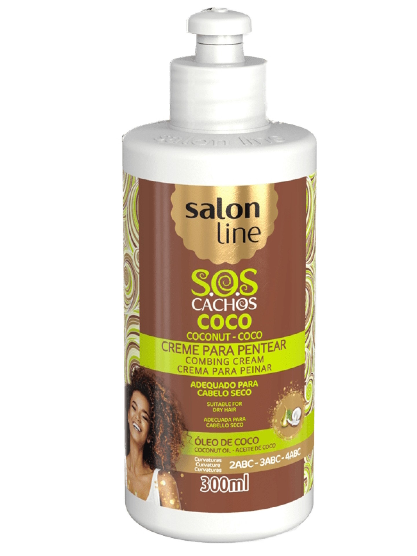 Salon Line Creme de Pentear Óleo de Coco 300ml
