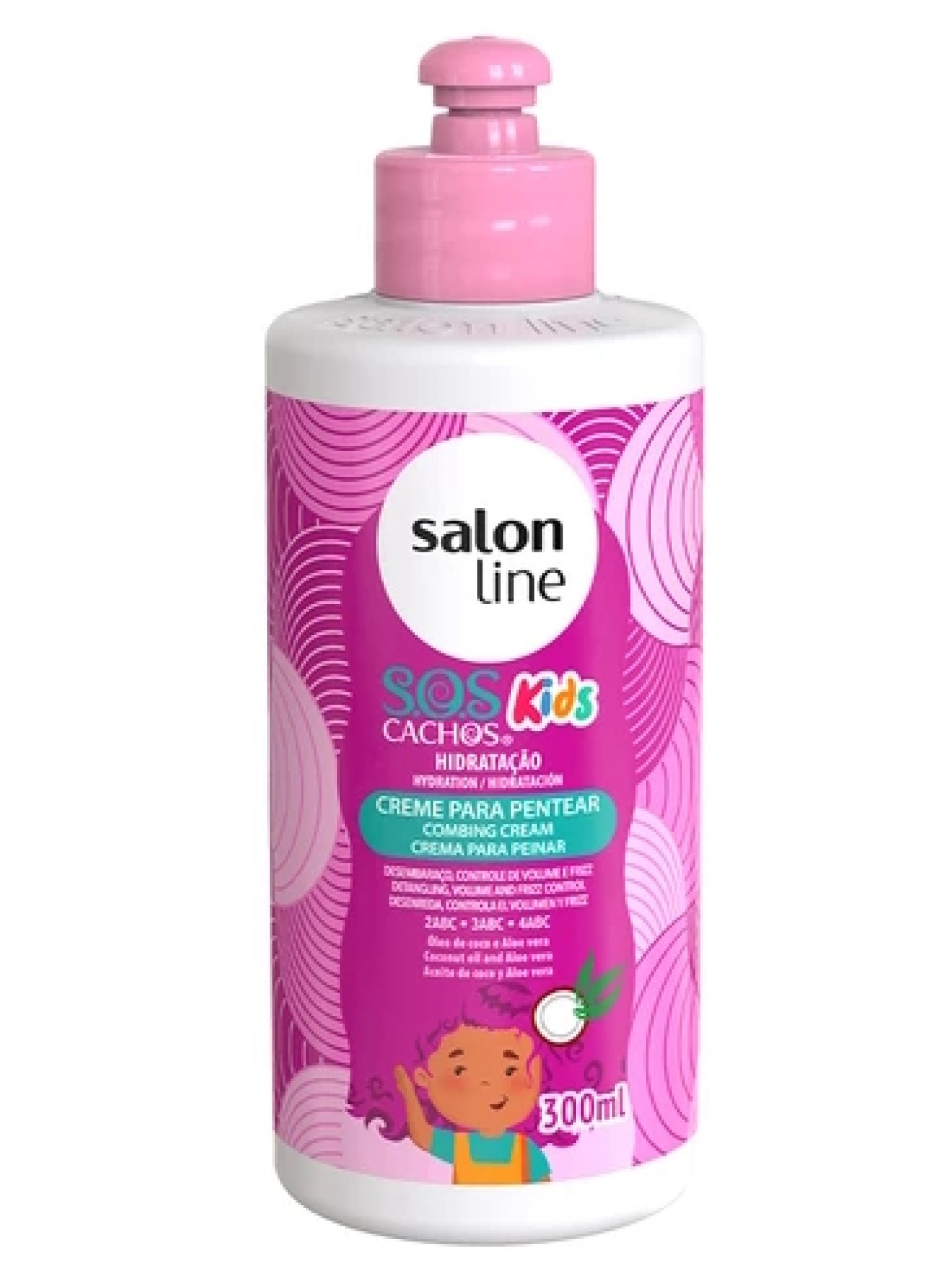 Salon Line Creme P/ Pentear Kids Hidratação 300ml