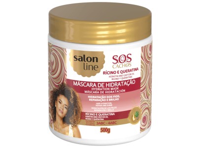 Salon Line M�scara R�cino e Queratina 500g - Image product