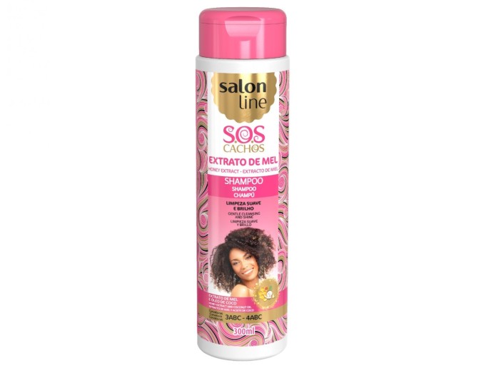 Salon Line Shampoo Extrato de Mel 300ml