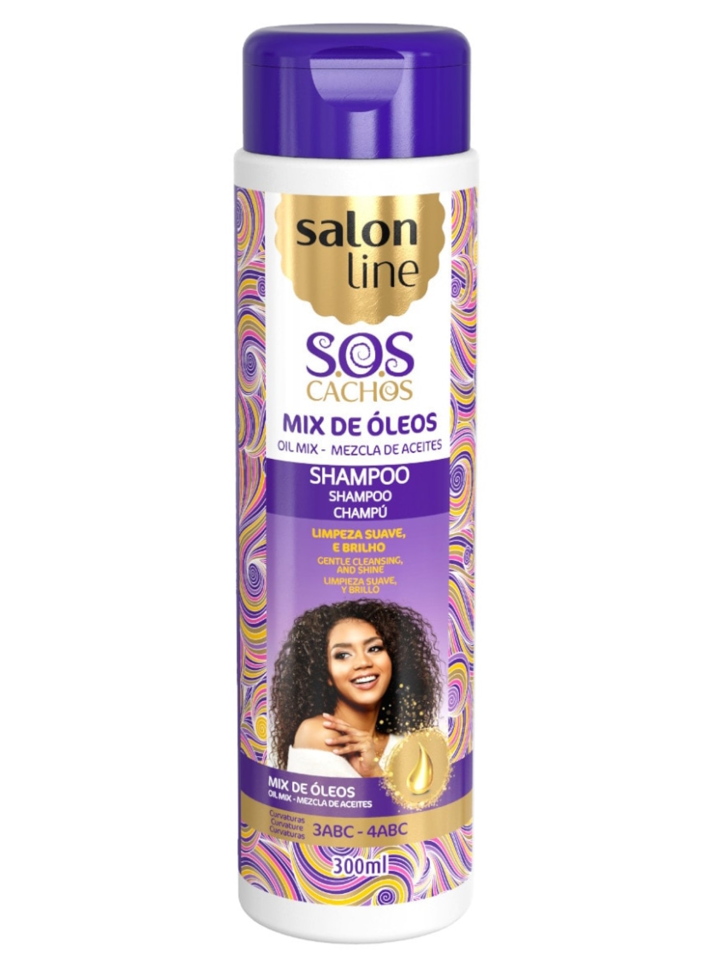 Salon Line Shampoo Mix de Óleos 300ml