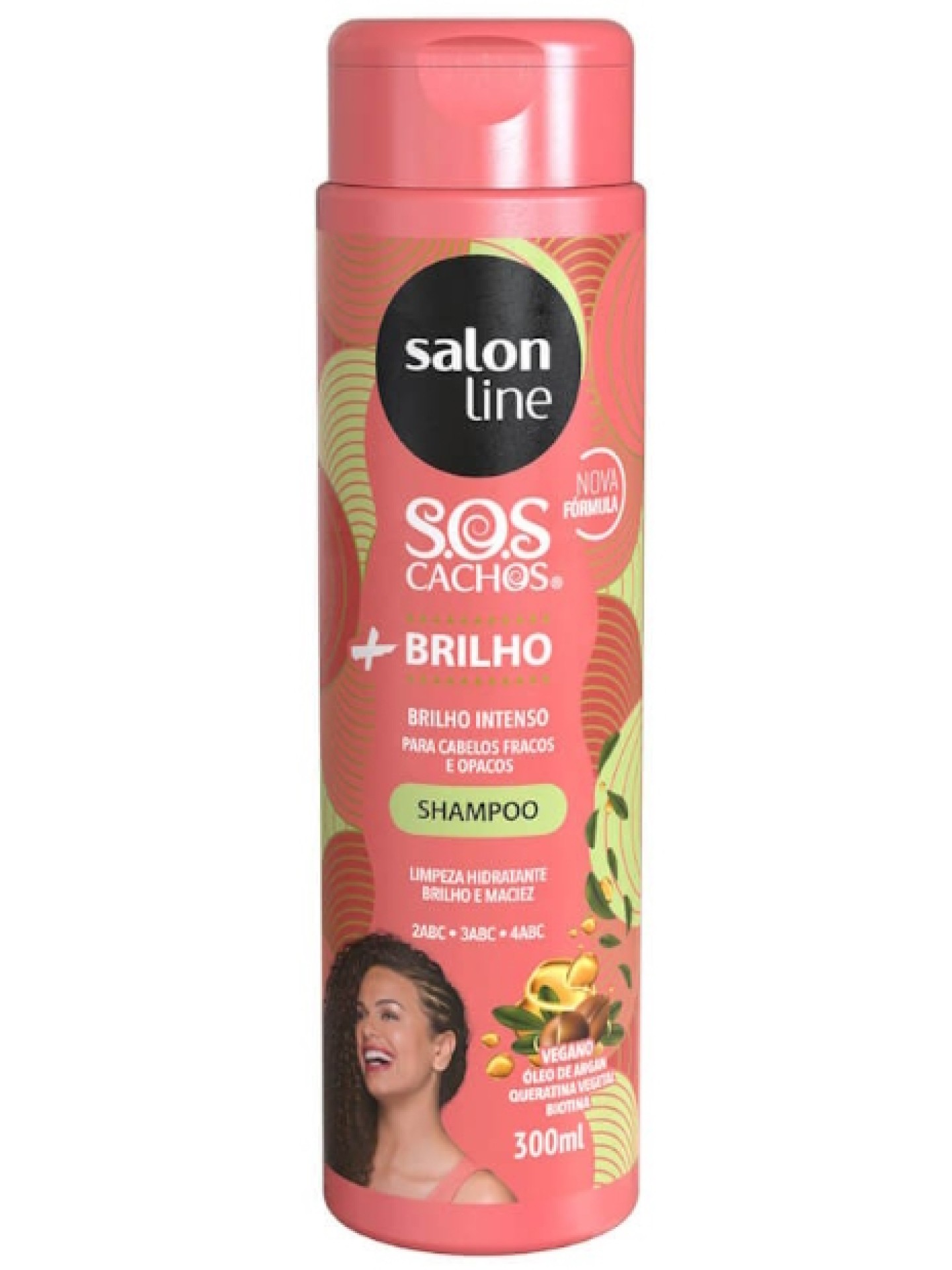 Salon Line Shampoo +Brilho 300ml