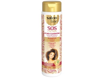 Salon Line Shampoo Rícino e Queratina 300ml