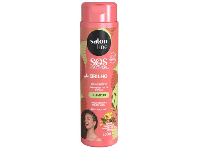 Salon Line Shampoo +Brilho 300ml
