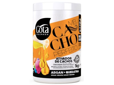 Gota Dourada Ativador de Cachos 2 em 1 1kg - Image product