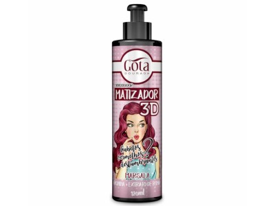 Gota Dourada Matizador 3D Marsala 300ml - Image product