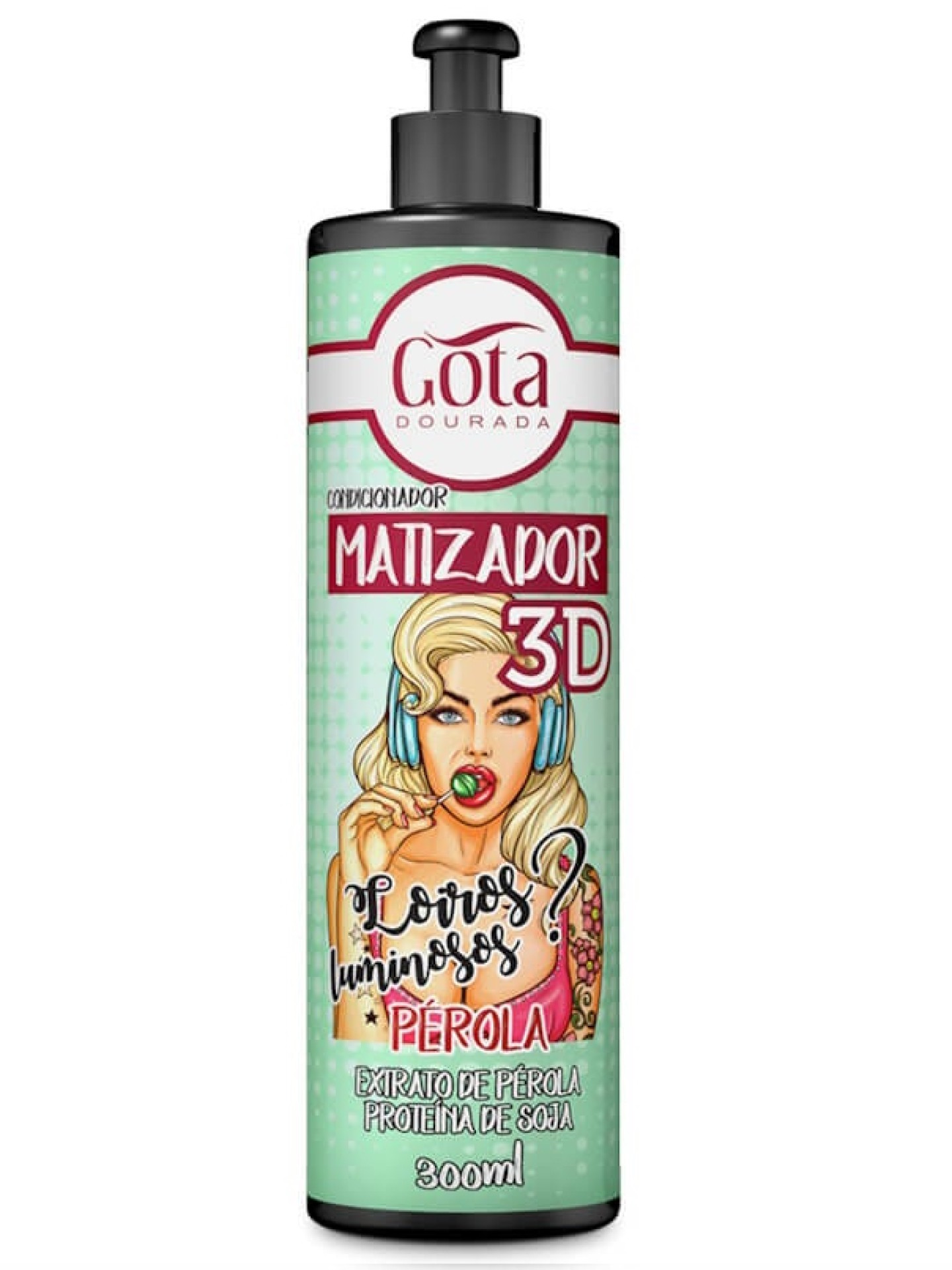Gota Dourada Matizador 3D Pérola 300ml