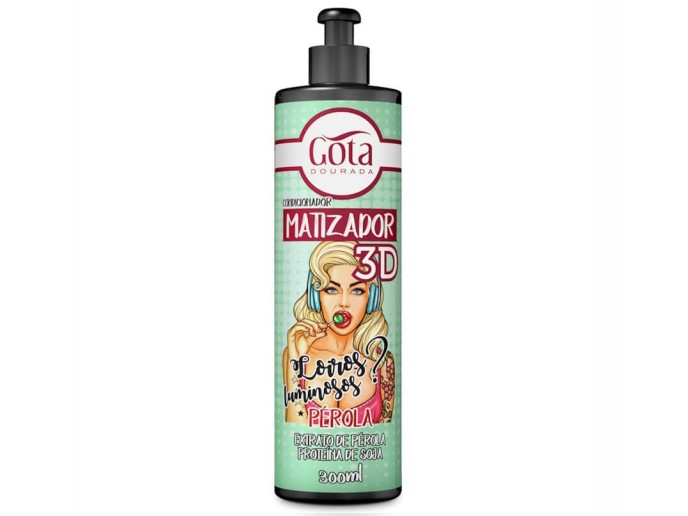 Gota Dourada Matizador 3D Pérola 300ml