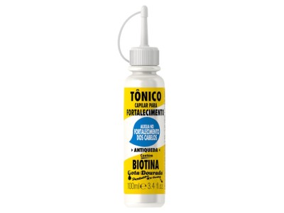 Gota Dourada Tónico Fortalecimento Biotina 100ml - Image product