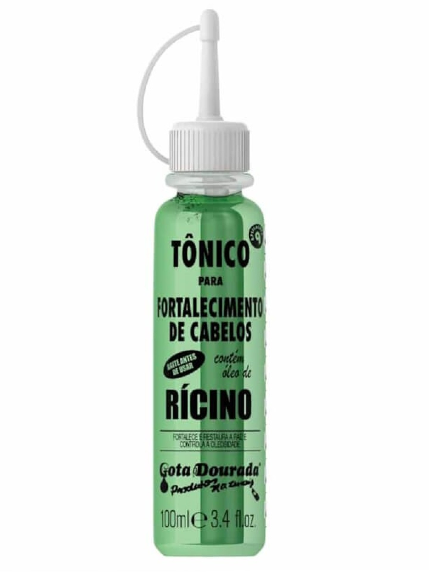 Gota Dourada Tónico Fortalecimento Rícino 100ml