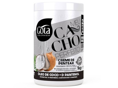 Gota Dourada Creme de Pentear �leo de Coco 1Kg - Image product
