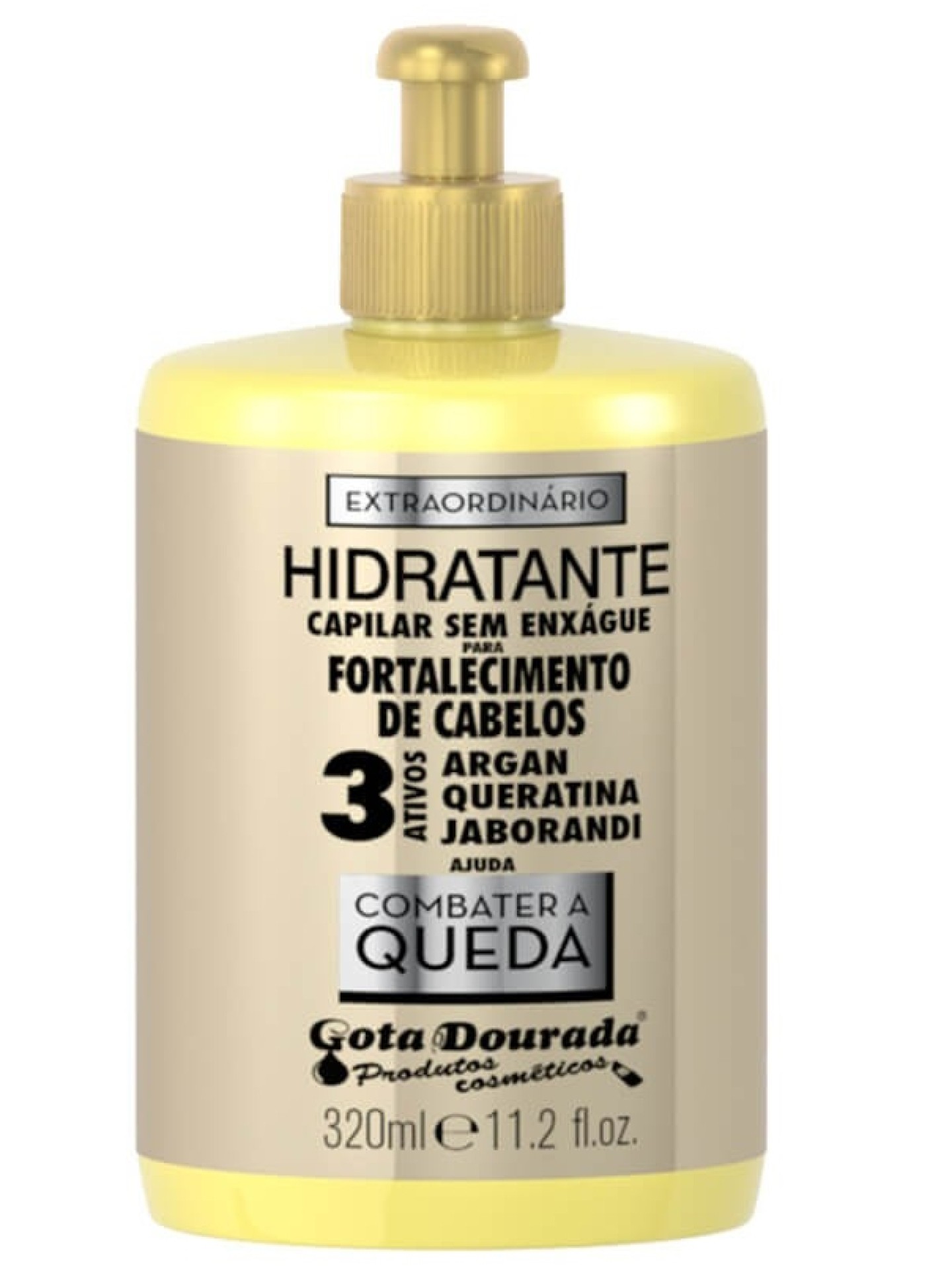 Gota Dourada Creme de Pentear Fort. Extraordinário 300ml