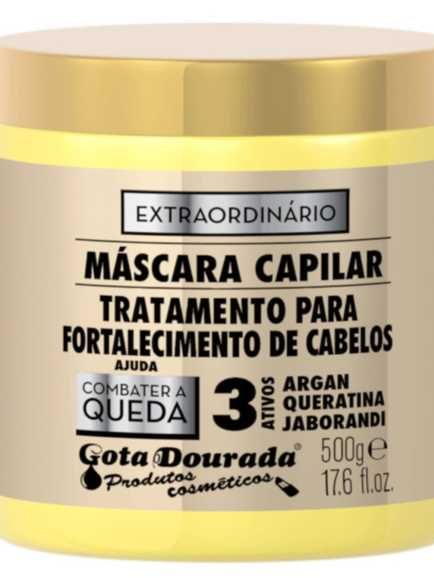 Gota Dourada Máscara Fort. Extraordinário 500g