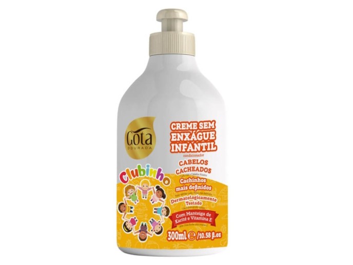 Gota Dourada Creme de Pentear Clubinho Cacheados 300ml