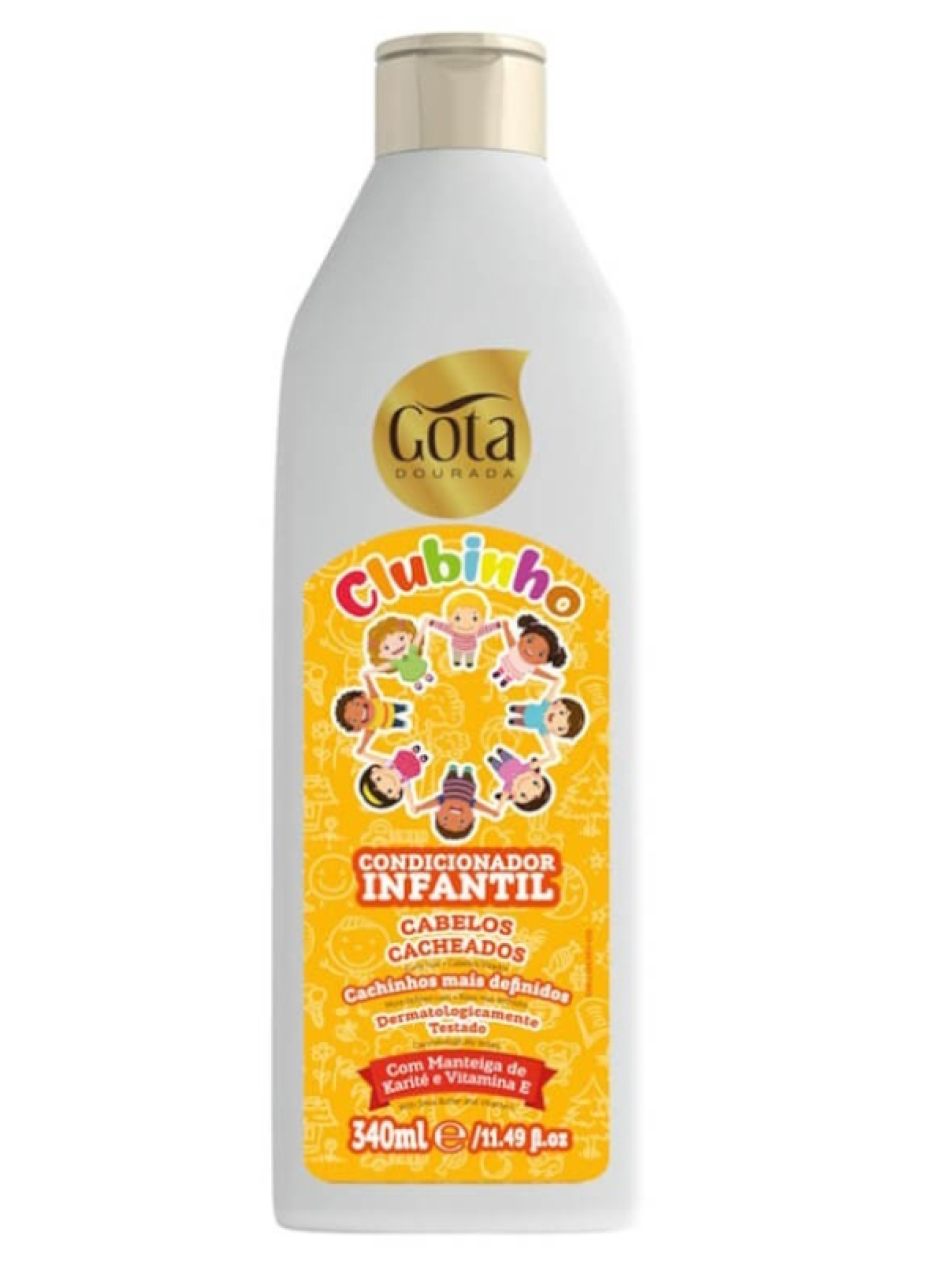 Gota Dourada Condicionador Clubinho Cacheados 340ml