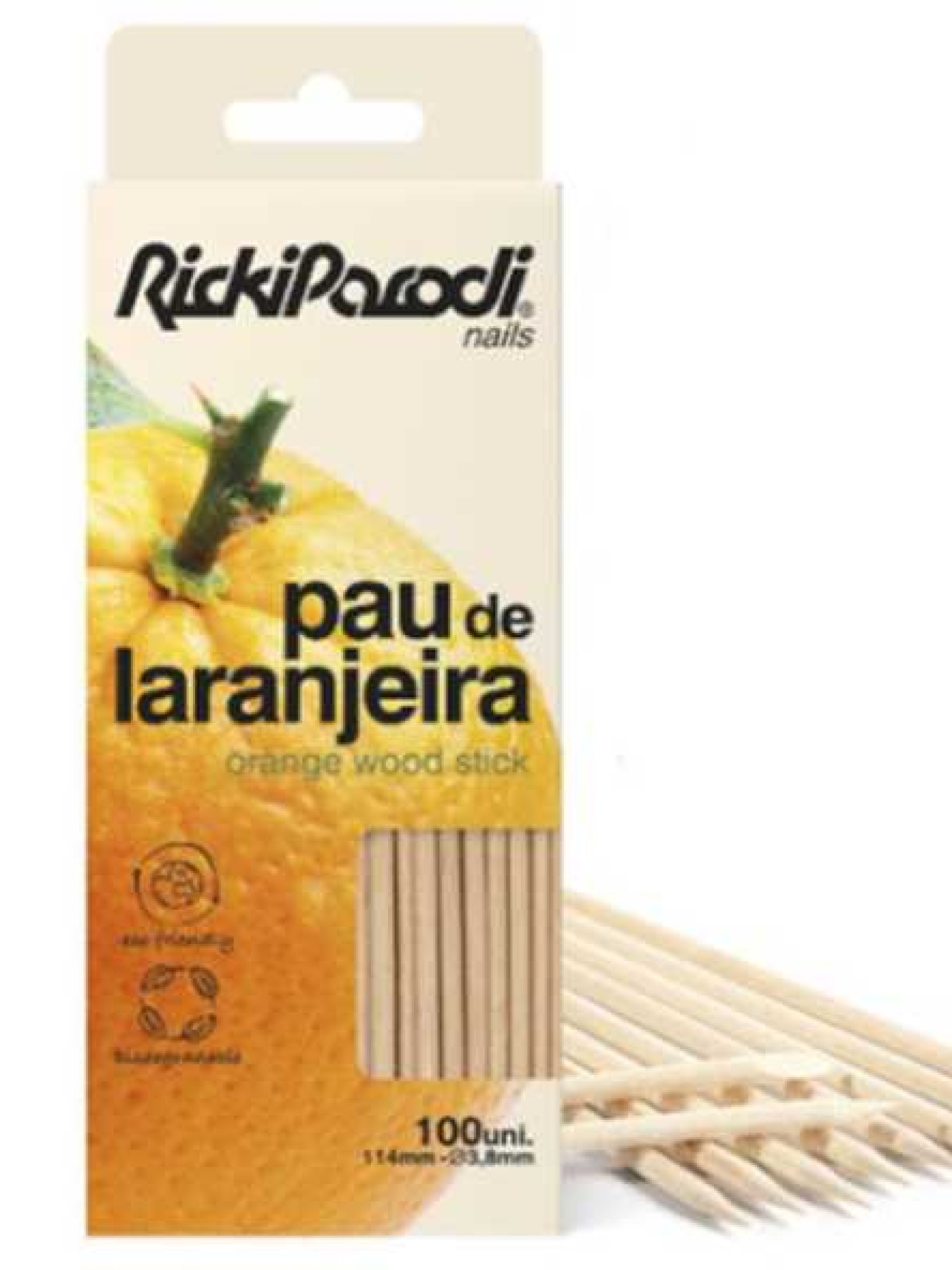 RickiParodi Pau de Laranjeira 18cm 100unid.