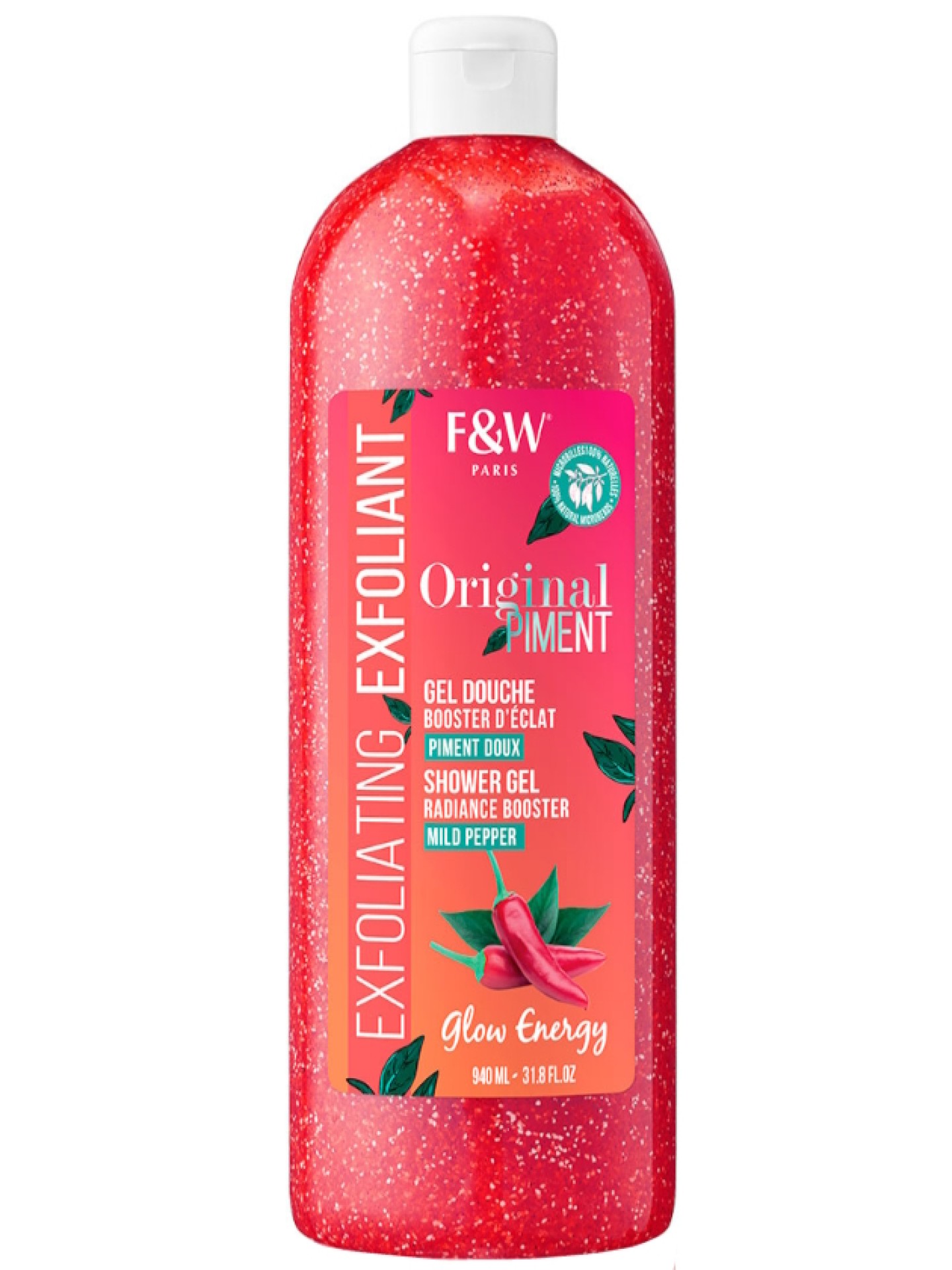 FW Original Mild Pepper Exfoliating Shower Gel 940ml