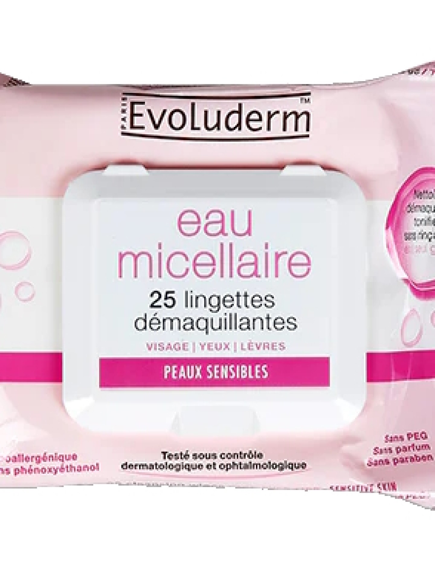 Evoluderm Toalhetes Desmaquilhantes 25unid