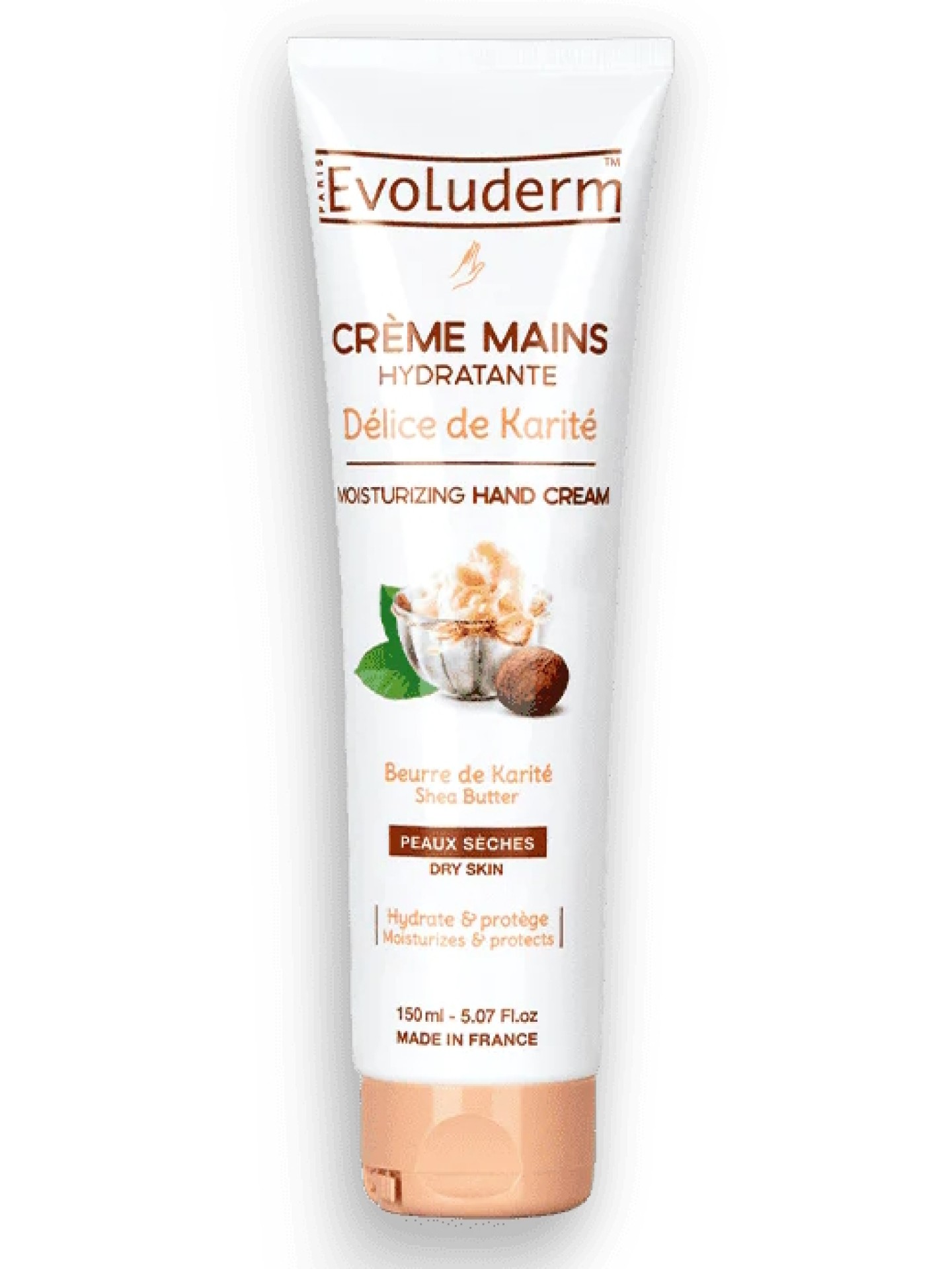 Evoluderm Creme de Mãos Hidratante Delícia de Karité 150ml