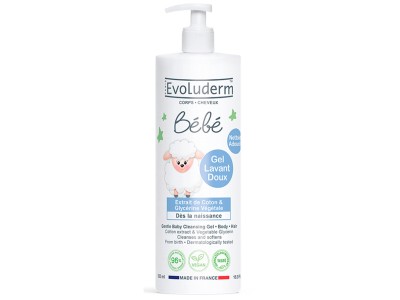 Evoluderm Gel Lavante Suave P/ Bebé 500ml - Image product