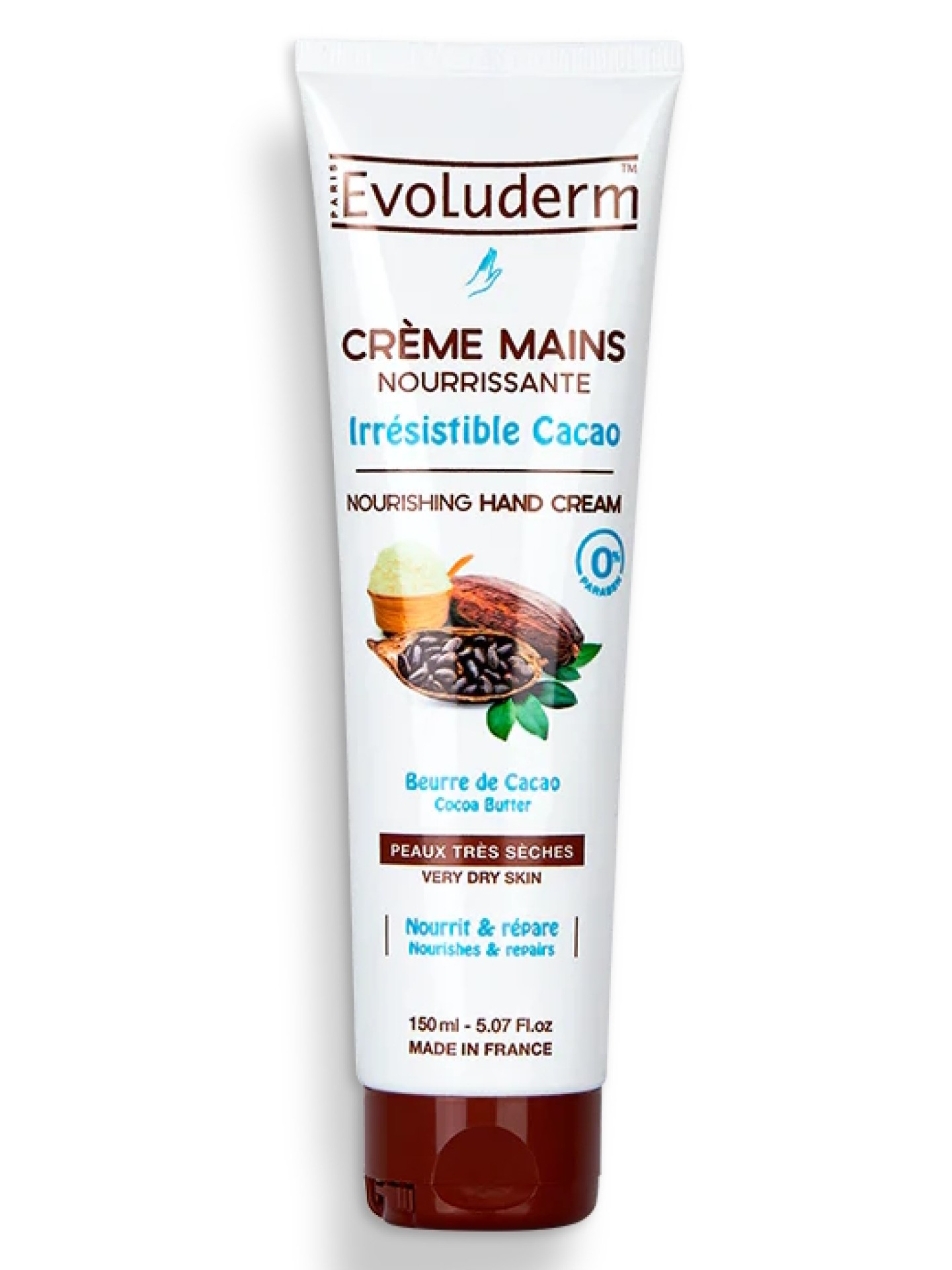 Evoluderm Creme de Mãos Cacau 150ml