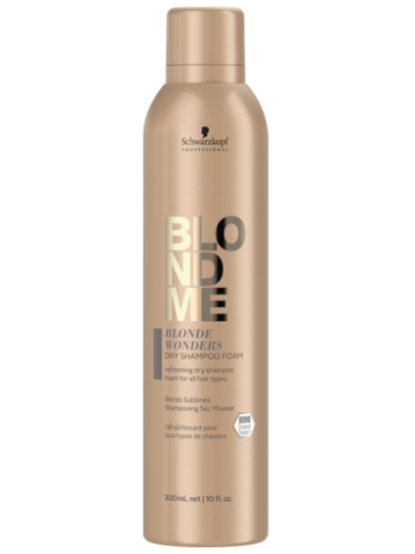 Blond Me Champô Seco em Espuma Blonde Wonders 300ml