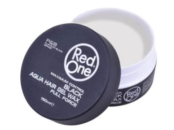 Red One Aqua Hair Wax Black 150ml