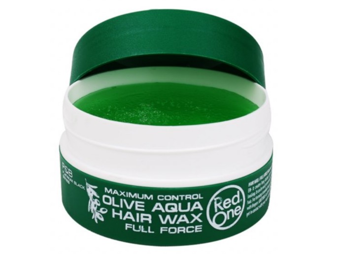 Red One Aqua Hair Wax Olive 150ml