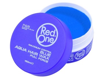 Red One Aqua Hair Wax Blue 150ml