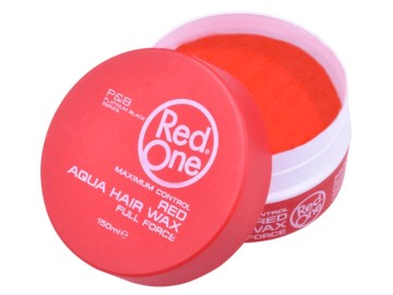 Red One Aqua Hair Wax Red 150ml