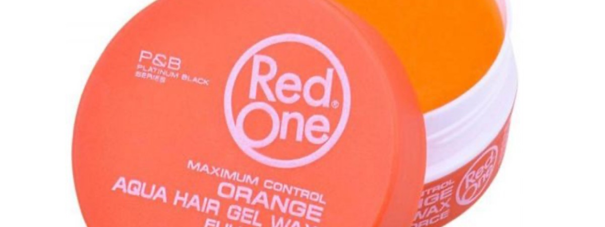 Red One Aqua Hair Wax Orange 150ml