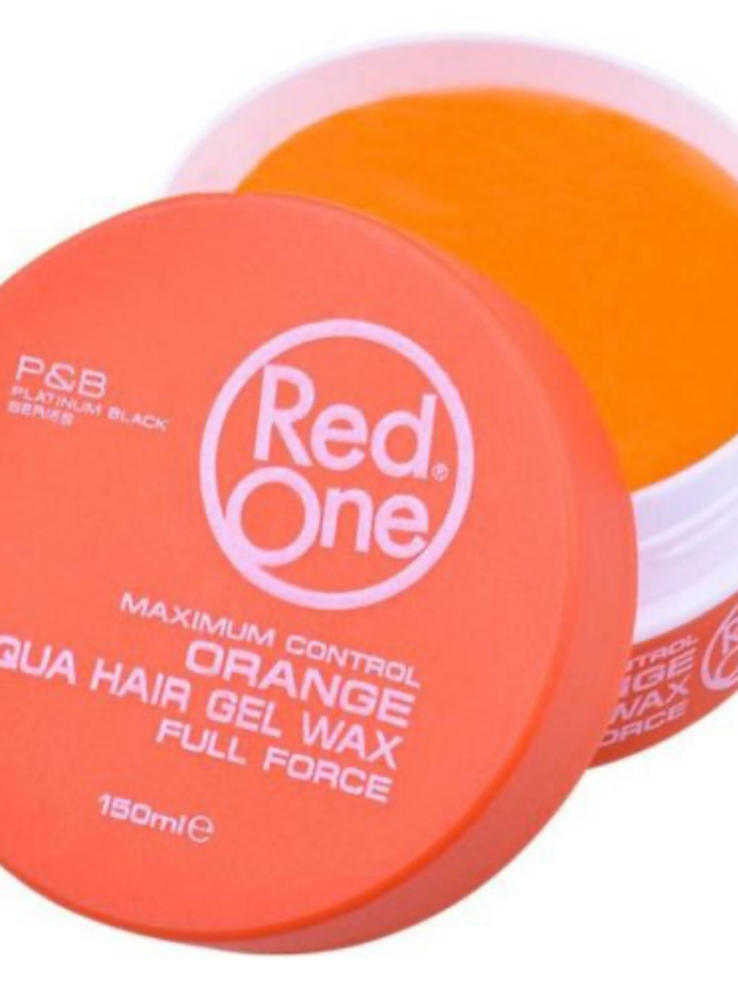 Red One Aqua Hair Wax Orange 150ml